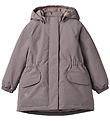 Wheat Winter Coat - Sille - Purple Stone Wheat Winter Coat - Sille - Purple Stone