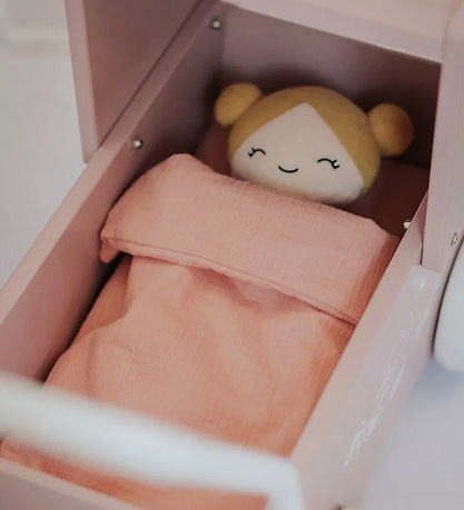 Literie de Poupée Krea - Mousseline - Rose Literie de Poupée Krea - Mousseline - Rose