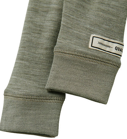 Name It Leggings - Wool/Viscose - NbmWyla - Dried Sage