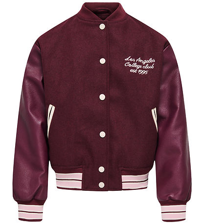Kids Only Bomber Jacket - KogWestCoast - Mauve Wine
