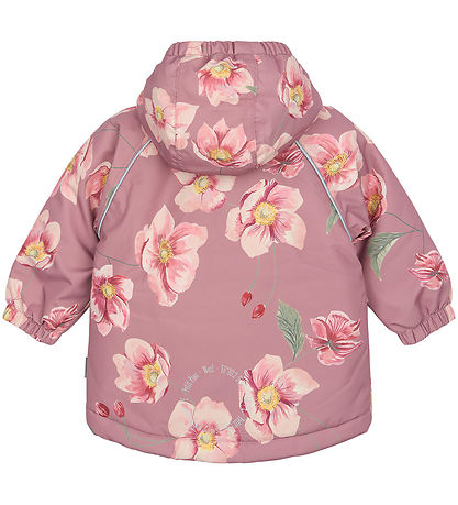 Petit Piao Winter Coat - PPDard - Autumn Anemone AOP