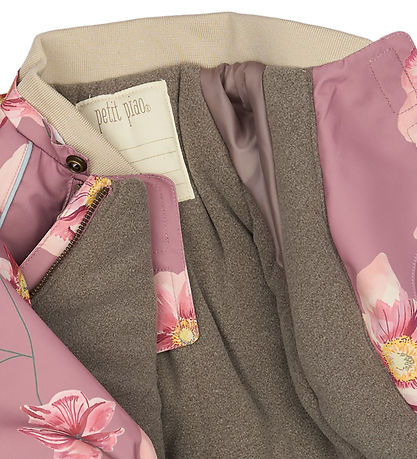 Petit Piao Winter Coat - PPDard - Autumn Anemone AOP