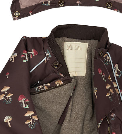 Petit Piao Winter Coat - PPDard - Fungi AOP