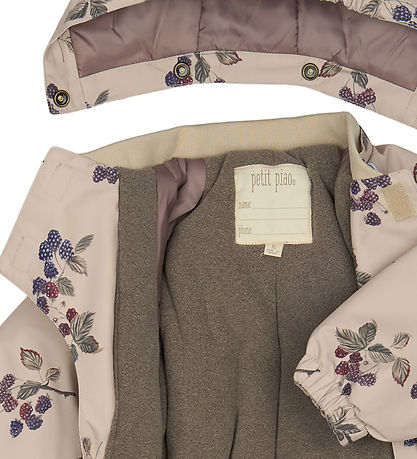 Petit Piao Snowsuit - PPDard - Blackberry AOP