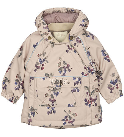 Petit Piao Winter Coat - PPDard - Blackberry AOP
