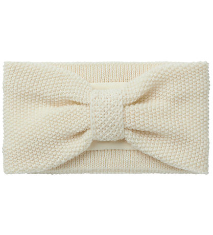 Name It Headband - Knitted - Wool - NkfWrilla - Snow White