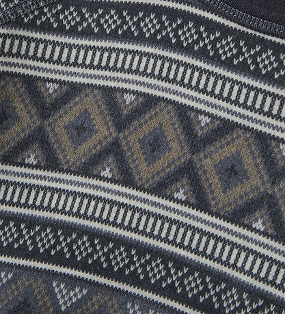 Name It Blouse - Wool - NkmWillto - Ombre Blue/ICELAND