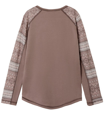 Name It Bluse - Wolle - NkmWillto - Geweih/Snow Pattern