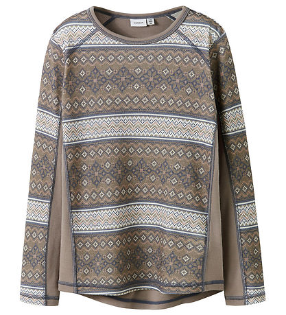 Blouse Name It - Laine - NkmWillto - Satellite/Snow Pattern
