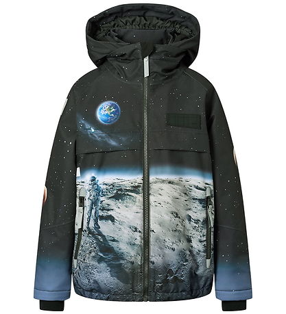 Molo Winter Coat - Castor - On The Moon