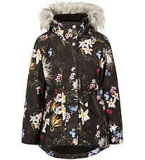 Molo Winter Coat - Cathy Fur - Paisley Flowers Molo Winter Coat - Cathy Fur - Paisley Flowers