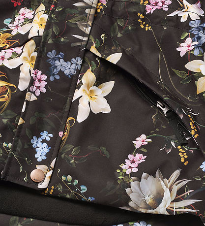 Molo Winter Coat - Cathy Fur - Paisley Flowers