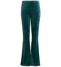 adidas Originals Velvet Trousers - Aurora Ivy/White adidas Originals Velvet Trousers - Aurora Ivy/White