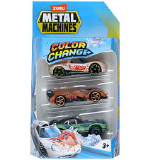 Metal Machines Cars - Multi Car Color Change - 3-Pack - Assort. Metal Machines Cars - Multi Car Color Change - 3-Pack - Assort.