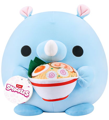 Snackles Soft Toy - 35 cm - Humphrey the Rhino w. Ramen Snackles Soft Toy - 35 cm - Humphrey the Rhino w. Ramen