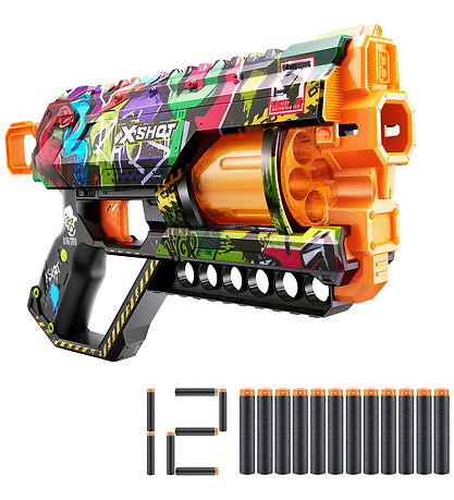 X-Shot Foam Gun - Skins - Graffiti
