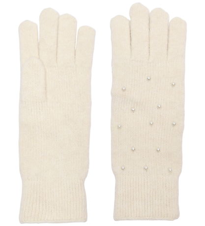 Kids Only Gloves - Knitted - KogChyna - Whitecap Gray/Pearls