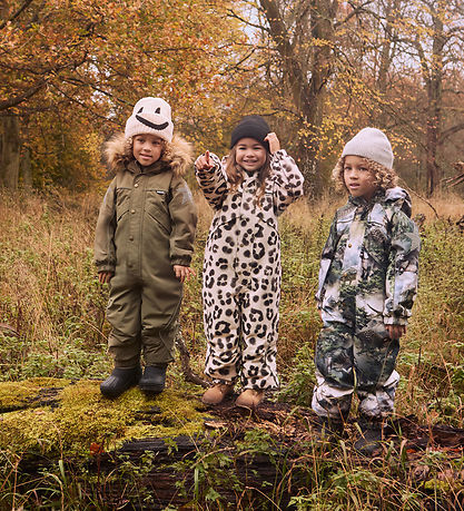 Molo Snowsuit - Polaris Fur - Bark Green