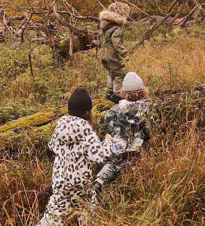 Molo Snowsuit - Polaris Fur - Bark Green