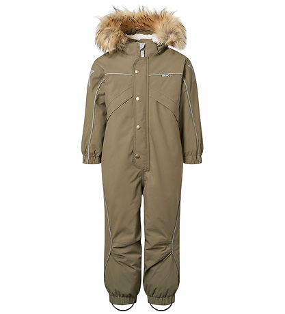 Molo Snowsuit - Polaris Fur - Bark Green