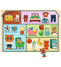 Djeco Jigsaw Puzzle - Puzzlo House - 22 Bricks Djeco Jigsaw Puzzle - Puzzlo House - 22 Bricks