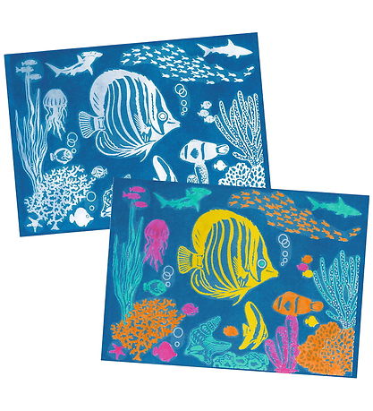 Djeco Colouring Set - Ultramarine