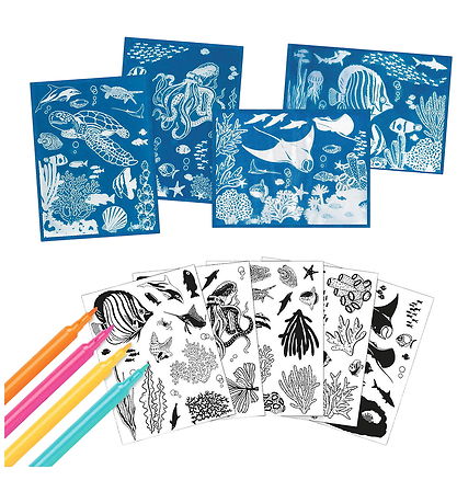 Djeco Colouring Set - Ultramarine