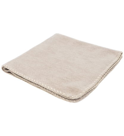 Fanga Fontana Baby Blanket - 60x60 - Erba - Wool fleece - Beige