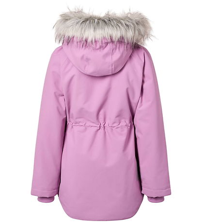 Molo Winter Coat - Cathy Fur - Purple Ray