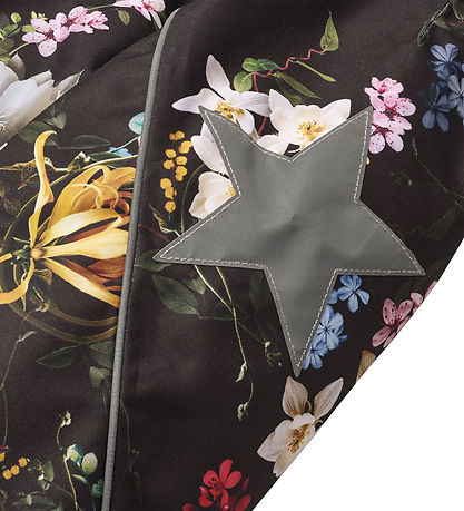 Molo Winter Coat - Hopla Fur - Paisley Flowers