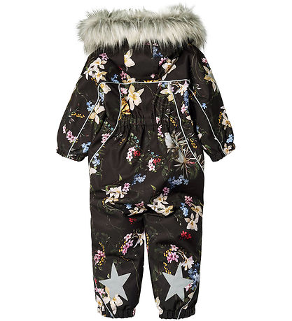 Molo Snowsuit - Pyxis Fur - Paisley Flowers