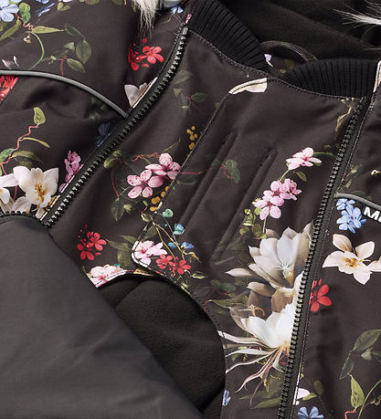 Molo Snowsuit - Pyxis Fur - Paisley Flowers