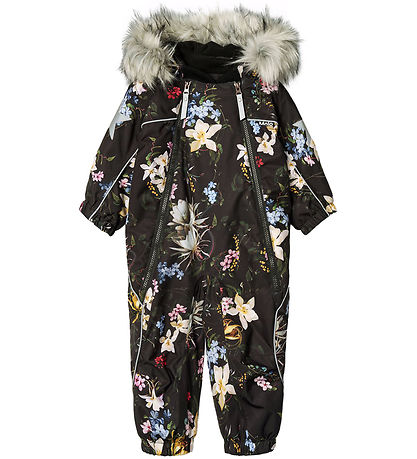 Molo Snowsuit - Pyxis Fur - Paisley Flowers