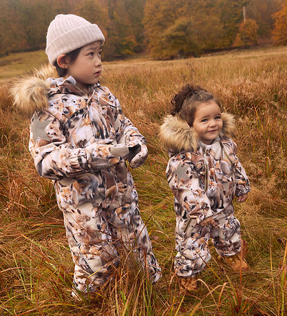 Molo Snowsuit - Pyxis Fur - Playing Foxes Molo Snowsuit - Pyxis Fur - Playing Foxes