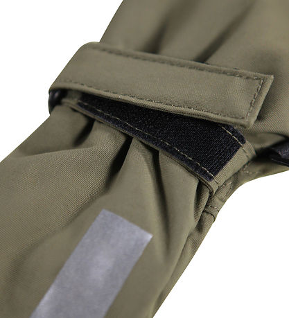 Molo Mittens - Igor - Bark Green