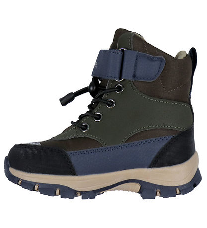 Bottes d'Hiver Mikk-Line - Tex Velcro - Chocolate Puce Bottes d'Hiver Mikk-Line - Tex Velcro - Chocolate Puce