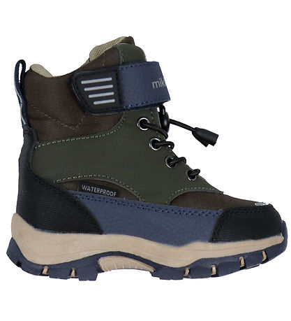 Bottes d'Hiver Mikk-Line - Tex Velcro - Chocolate Puce Bottes d'Hiver Mikk-Line - Tex Velcro - Chocolate Puce