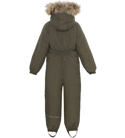 Ver de Terre Snowsuit w. Fur - Crocodile