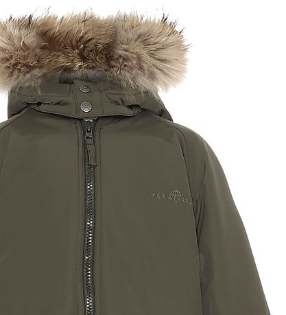 Ver de Terre Snowsuit w. Fur - Crocodile