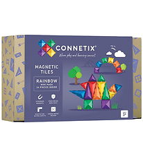 Connetix Magnet set - 24 Parts - Rainbow Connetix Magnet set - 24 Parts - Rainbow