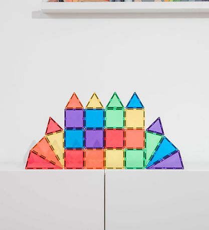 Connetix Magnet set - 24 Parts - Rainbow