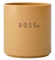 Tasse Design Letters - Tritan - Favourite - Mustard Tasse Design Letters - Tritan - Favourite - Mustard