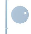 Design Letters Lid/Straw - Tritan - Light Blue Design Letters Lid/Straw - Tritan - Light Blue