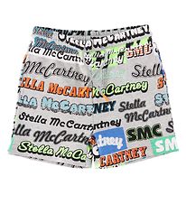 Stella McCartney Kids Shorts - Logo Sport - Grå Melert m. Stella