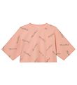 Fila T-Shirt - Jamilia bijgesneden - Coral Cloud Fila T-Shirt - Jamilia bijgesneden - Coral Cloud