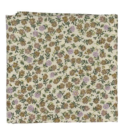 by KlipKlap Muslin Cloth - 3-pack - 70x60 - Flower Lilac/Lilac