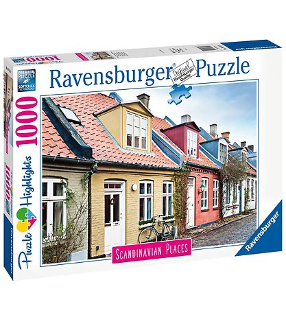 Ravensburger Puzzle - 1000 Pieces - Aarhus Ravensburger Puzzle - 1000 Pieces - Aarhus