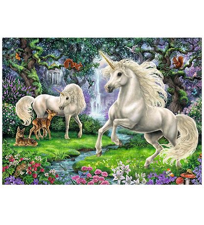 Puzzle Ravensburger - 200 Briques - Mystical Unicorns Puzzle Ravensburger - 200 Briques - Mystical Unicorns