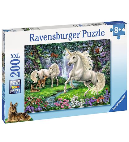 Puzzle Ravensburger - 200 Briques - Mystical Unicorns Puzzle Ravensburger - 200 Briques - Mystical Unicorns