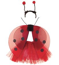 Great Pretenders Costume - Ladybug - Red w. Glitter Great Pretenders Costume - Ladybug - Red w. Glitter